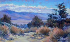 Looking Toward the Inyo Mountains - Frances Nichols