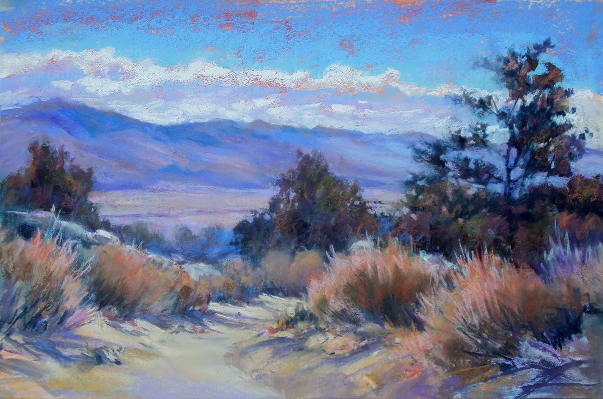 Looking Toward the Inyo Mountains - Frances Nichols