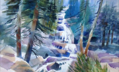 Whitney Portal Waterfall - Frances Nichols