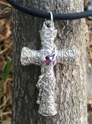 Silver Cross Necklace