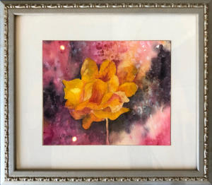 Framed Original Watercolor